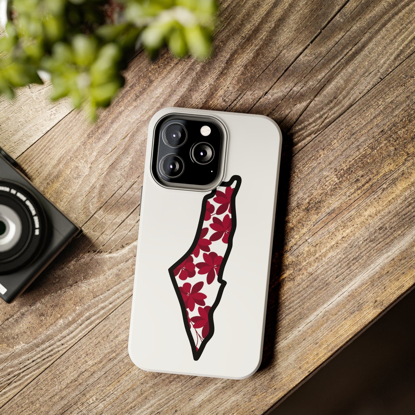 iPhone Case | Floral Palestine Map