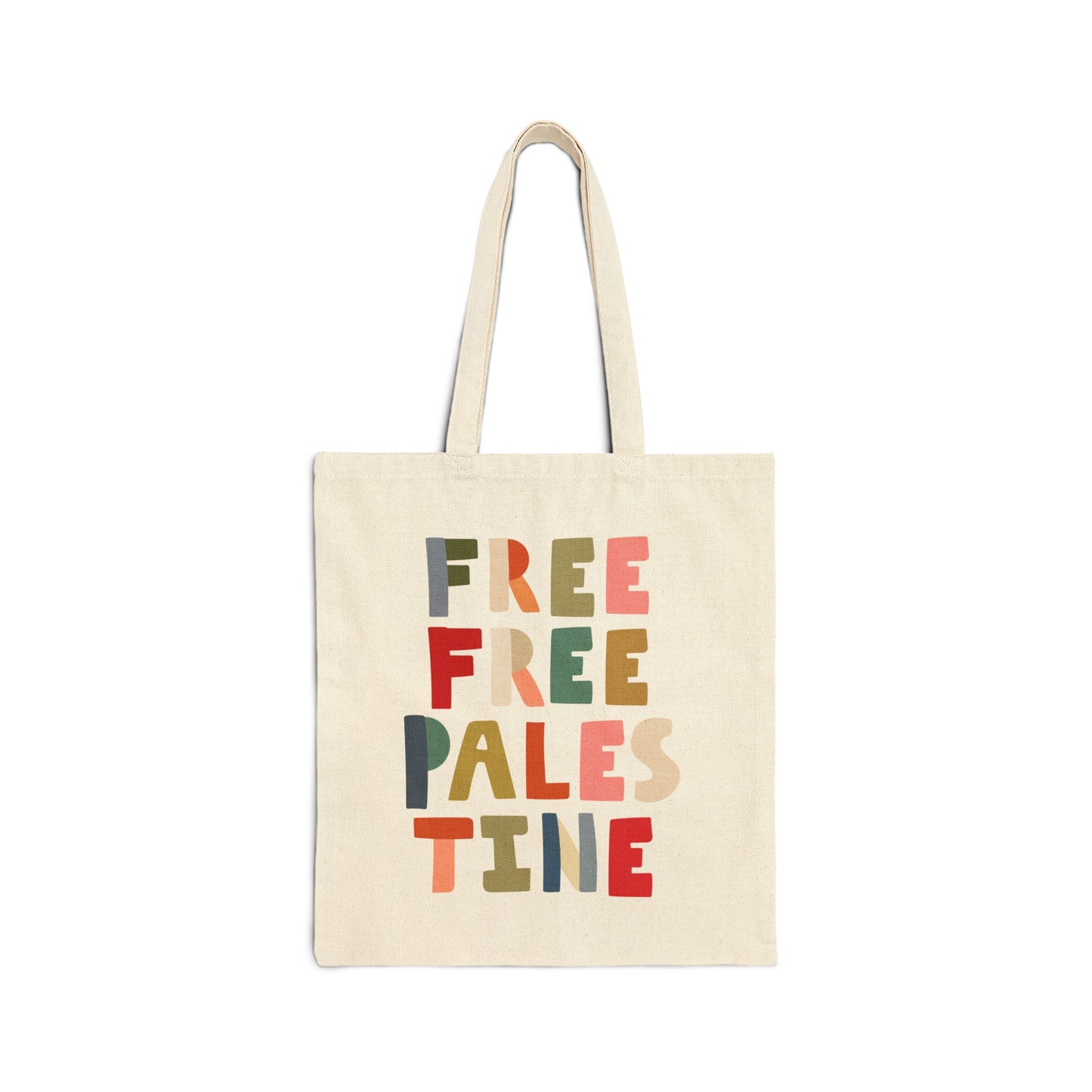 Free Free Palestine | Canvas Tote Bag