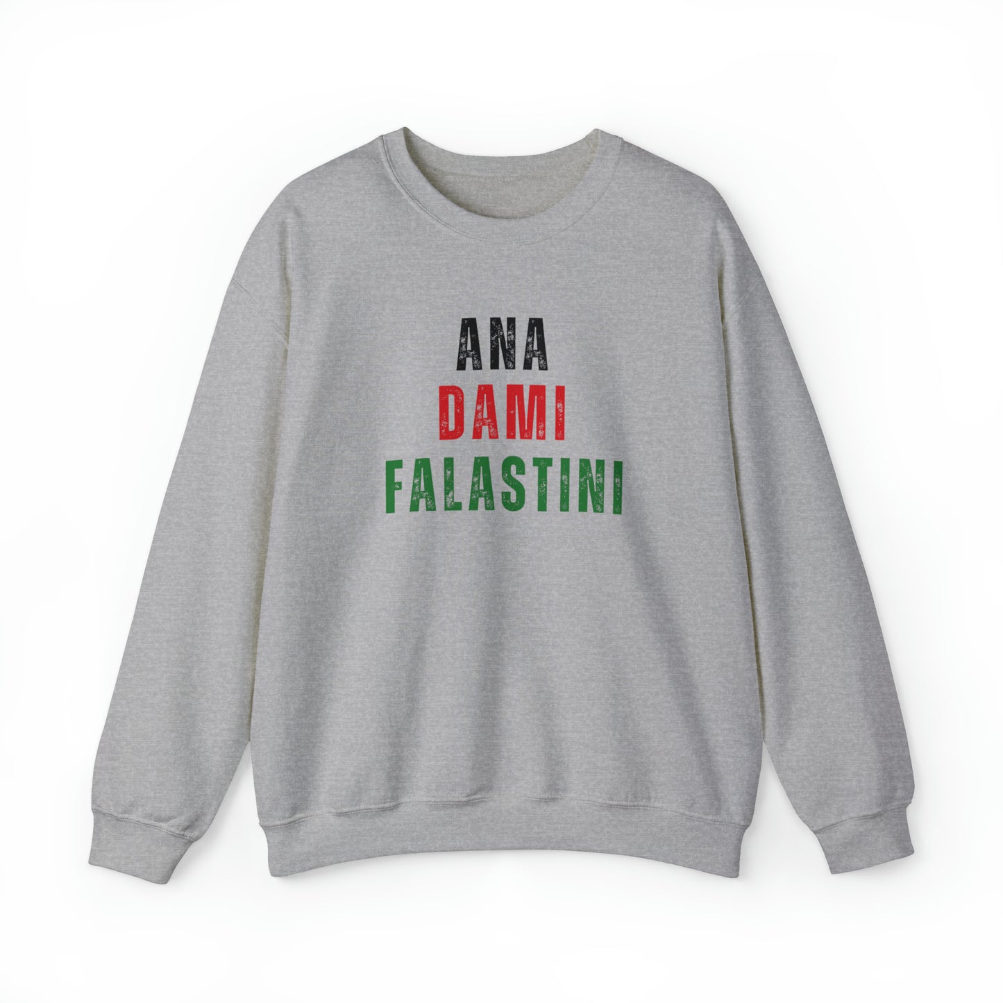 Adult | Ana Dami Falastini | Crewneck Sweatshirt