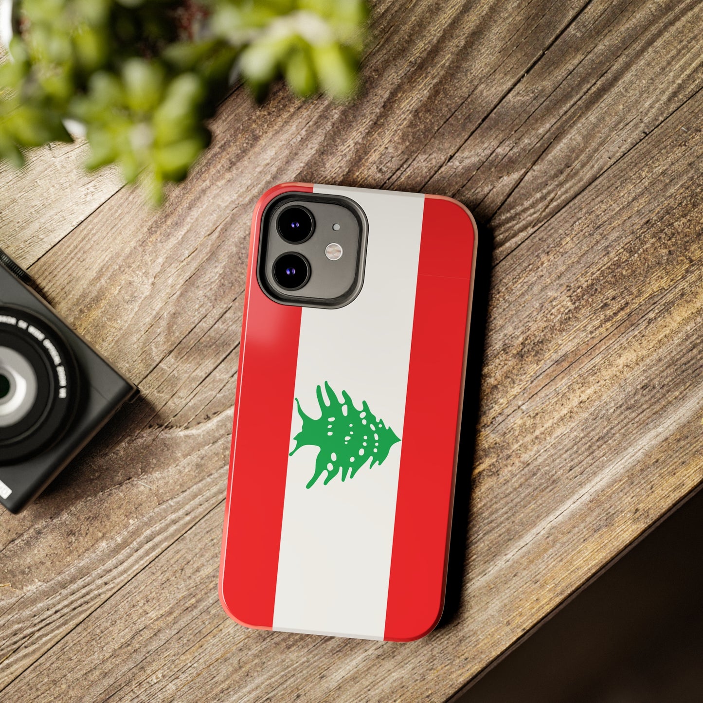 iPhone Phone Case | Lebanon Flag Design