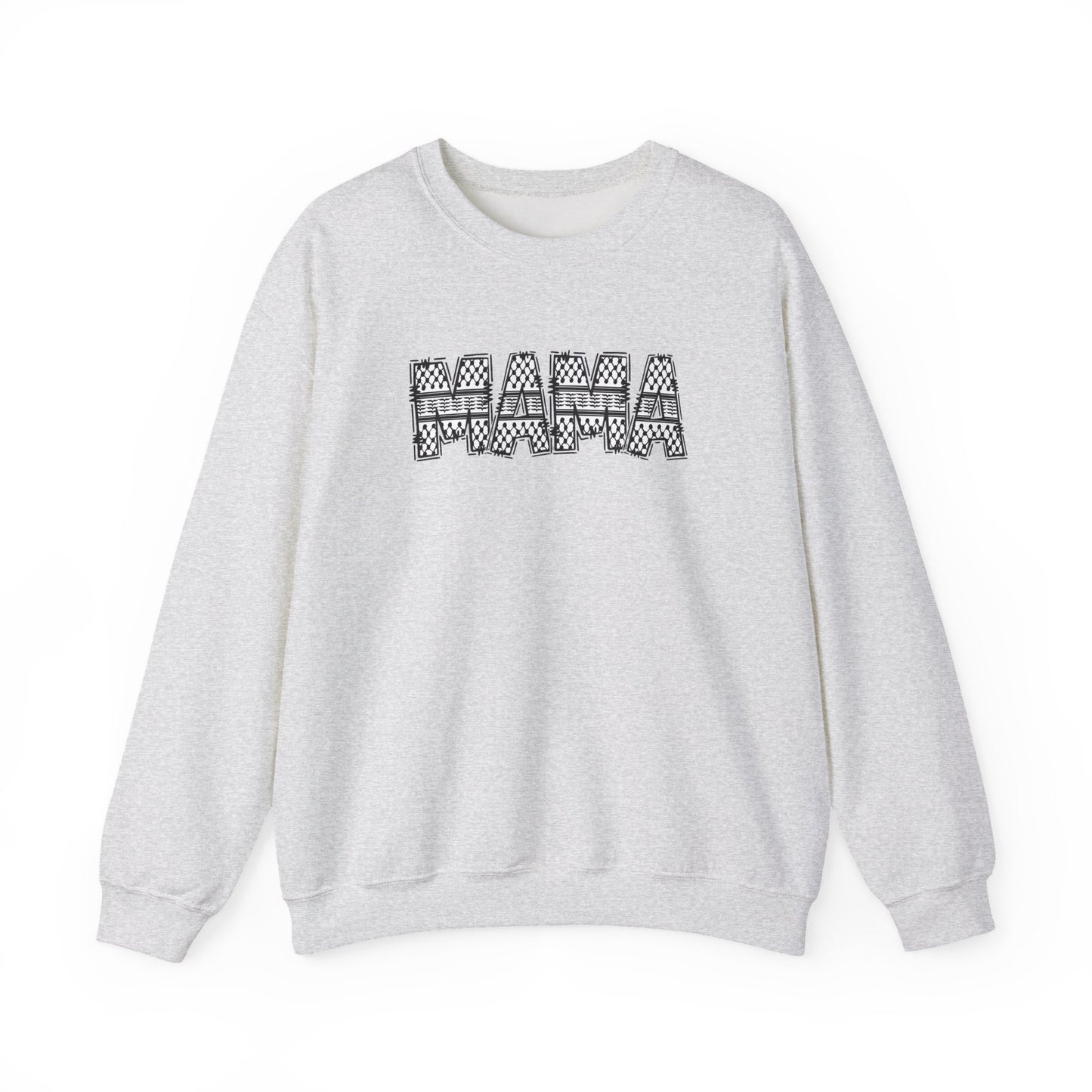 Adult | MAMA in Keffiyeh | Crewneck Sweatshirt