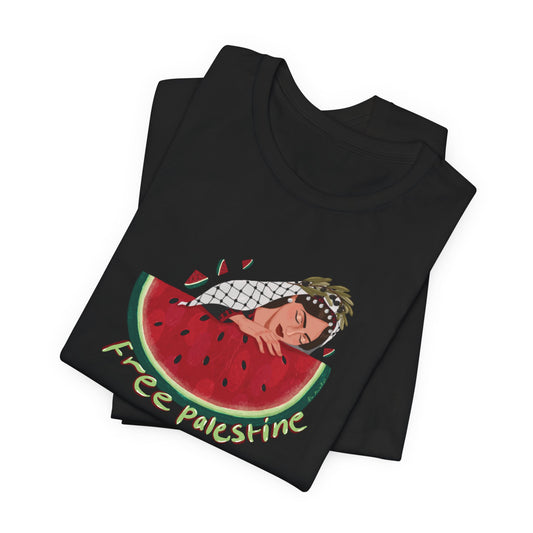 Adult | Support Palestinian Artists | Design By Ala | Short Sleeve Tee
