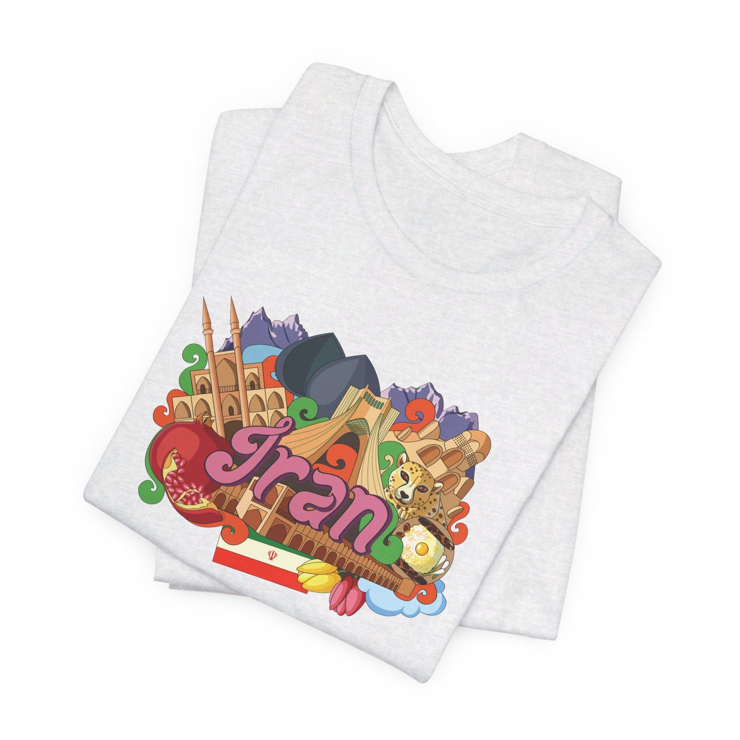 Adult | Iran Artwork | Short Sleeve Tee