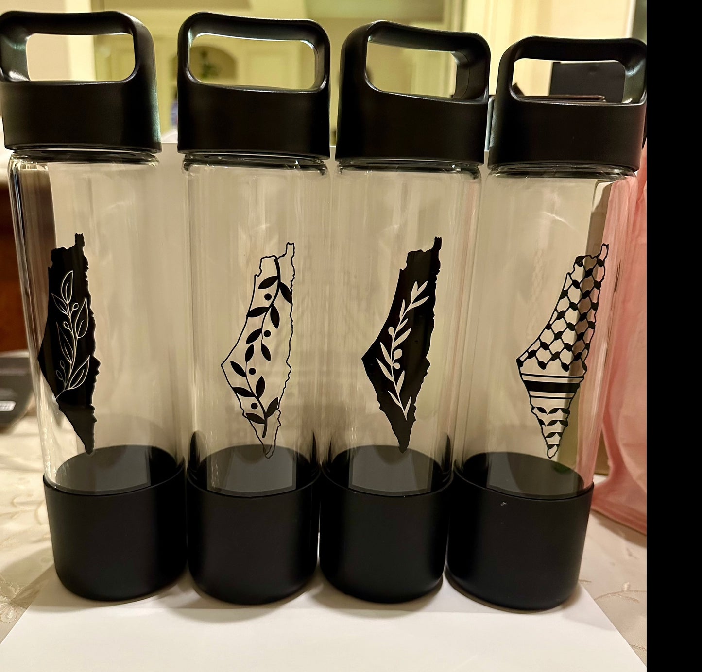 20oz Palestine Glass Tumblers | The Craft Room By Maggie