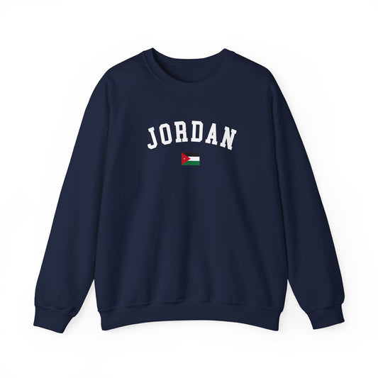 Adult | Jordan With Flag | Crewneck Sweatshirt
