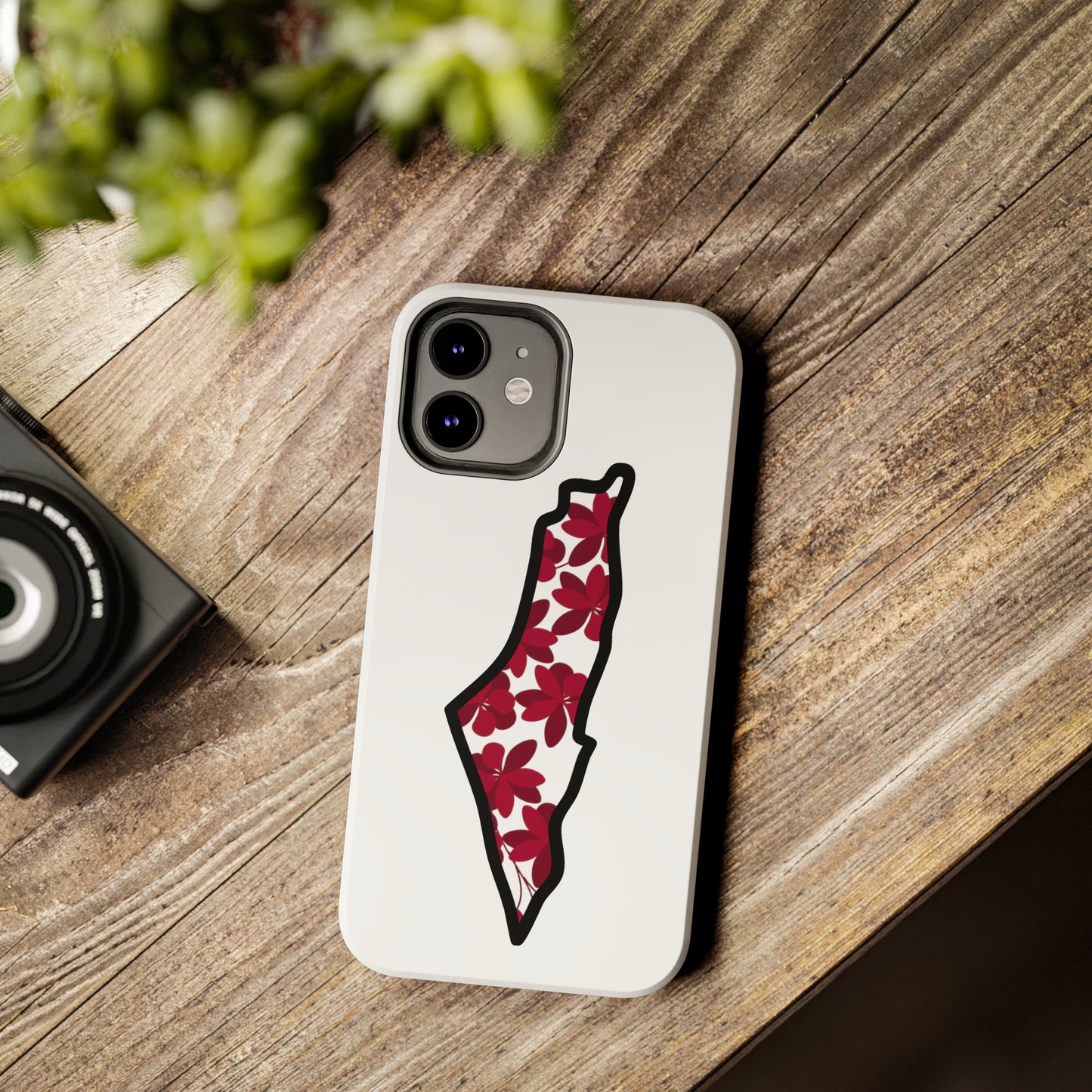 iPhone Case | Floral Palestine Map