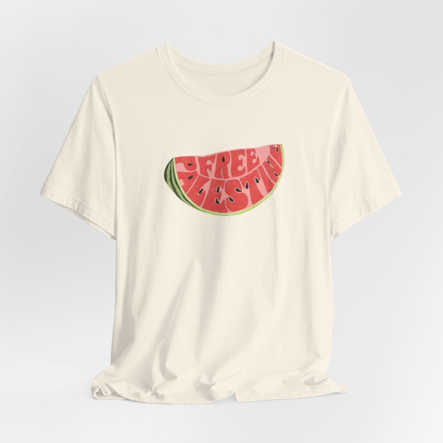 Adult | Free Palestine Watermelon Slice | Short Sleeve Tee