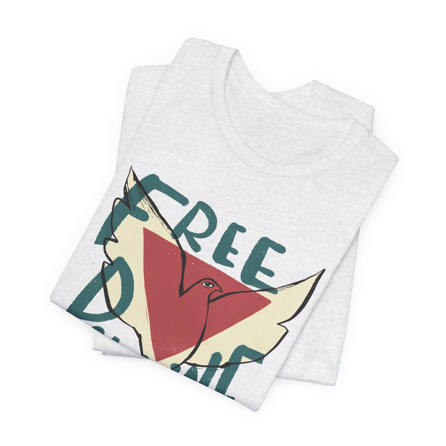 Artist Tiril Valeur For Palestine | 100% Of Profits Donated | Free Palestine | Short Sleeve Tee