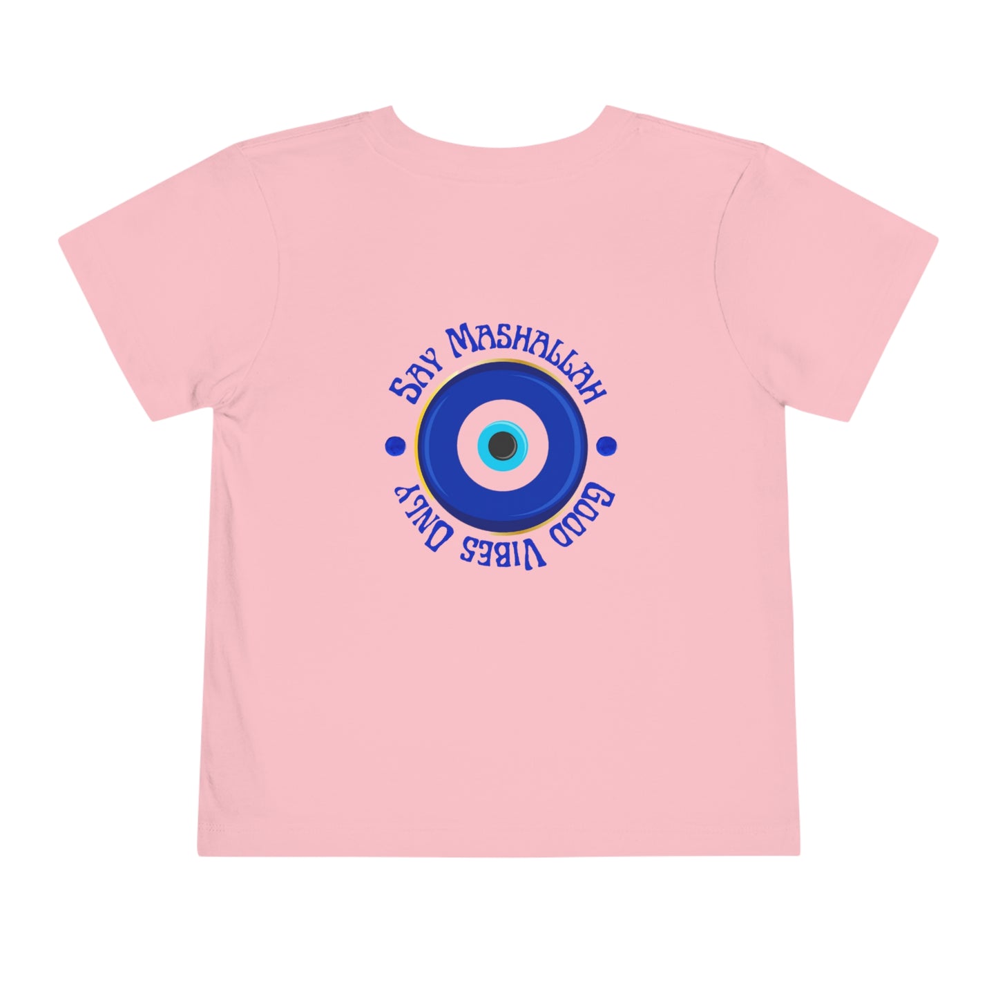 Toddler | Evil Eye : Say Mashallah : Good Vibes Only | Short Sleeve Tee