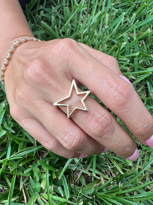 Noor & Love | Gold Star Ring