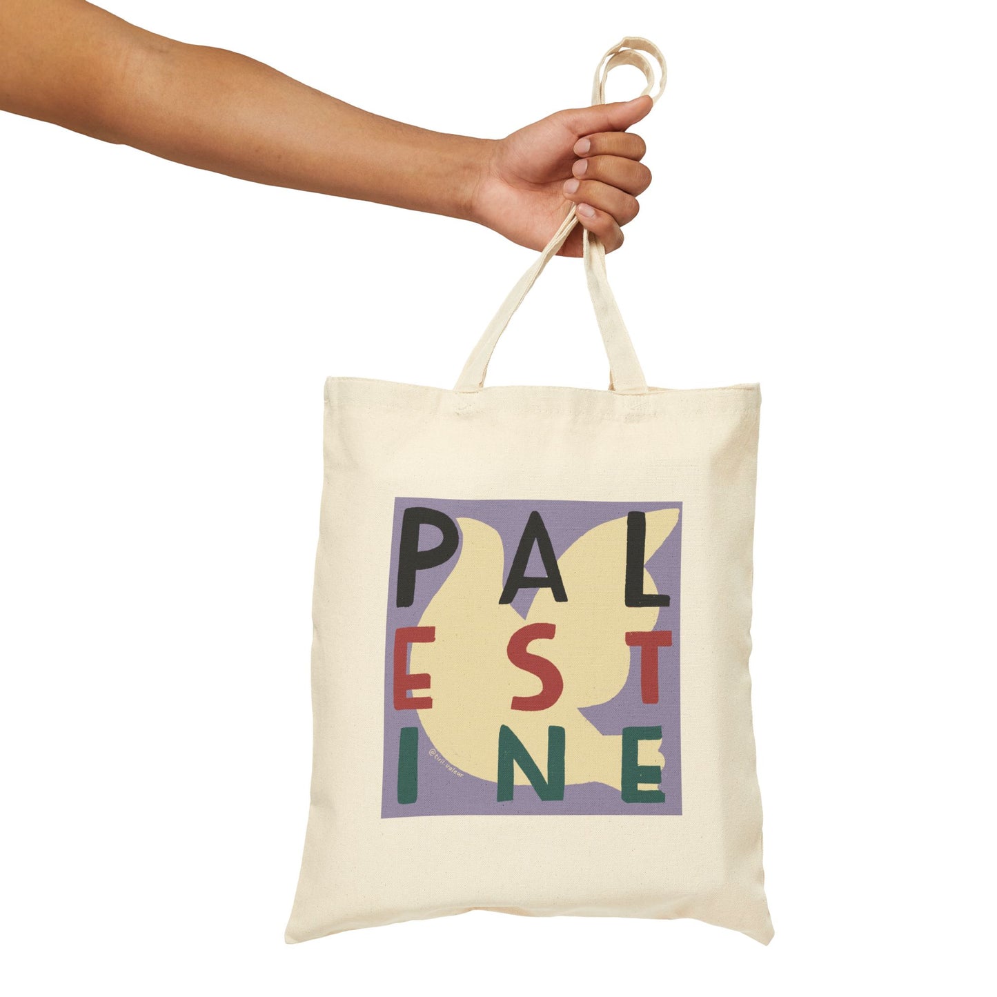 Artist Tiril Valeur For Palestine | 100% Of Profits Donated | Palestine Tote