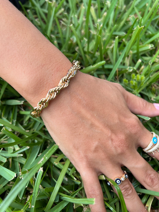 Noor & Love | Gold Rope Bracelet