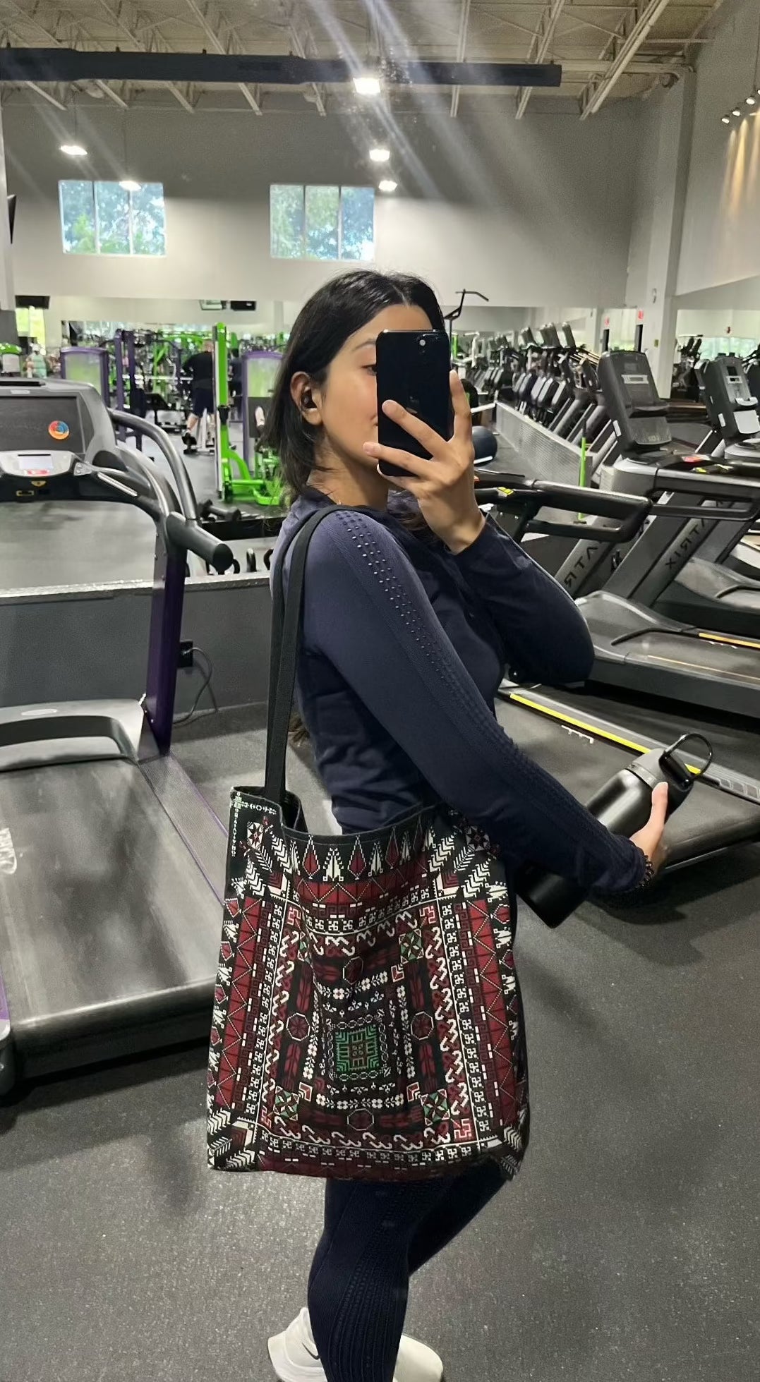 Palestinian Tatreez Print Design | Canvas Tote