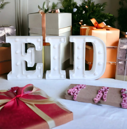 E.I.D. Marquee Letters | Created By New Traditions Store