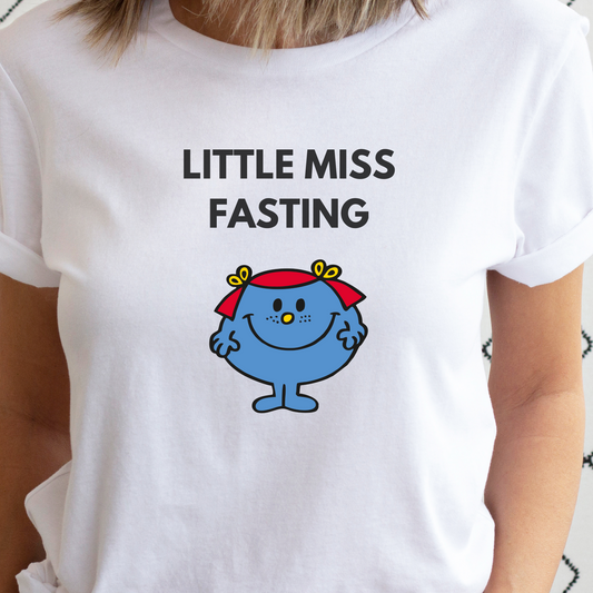 Adult | Little Miss Fasting Theme | Short Sleeve Tee