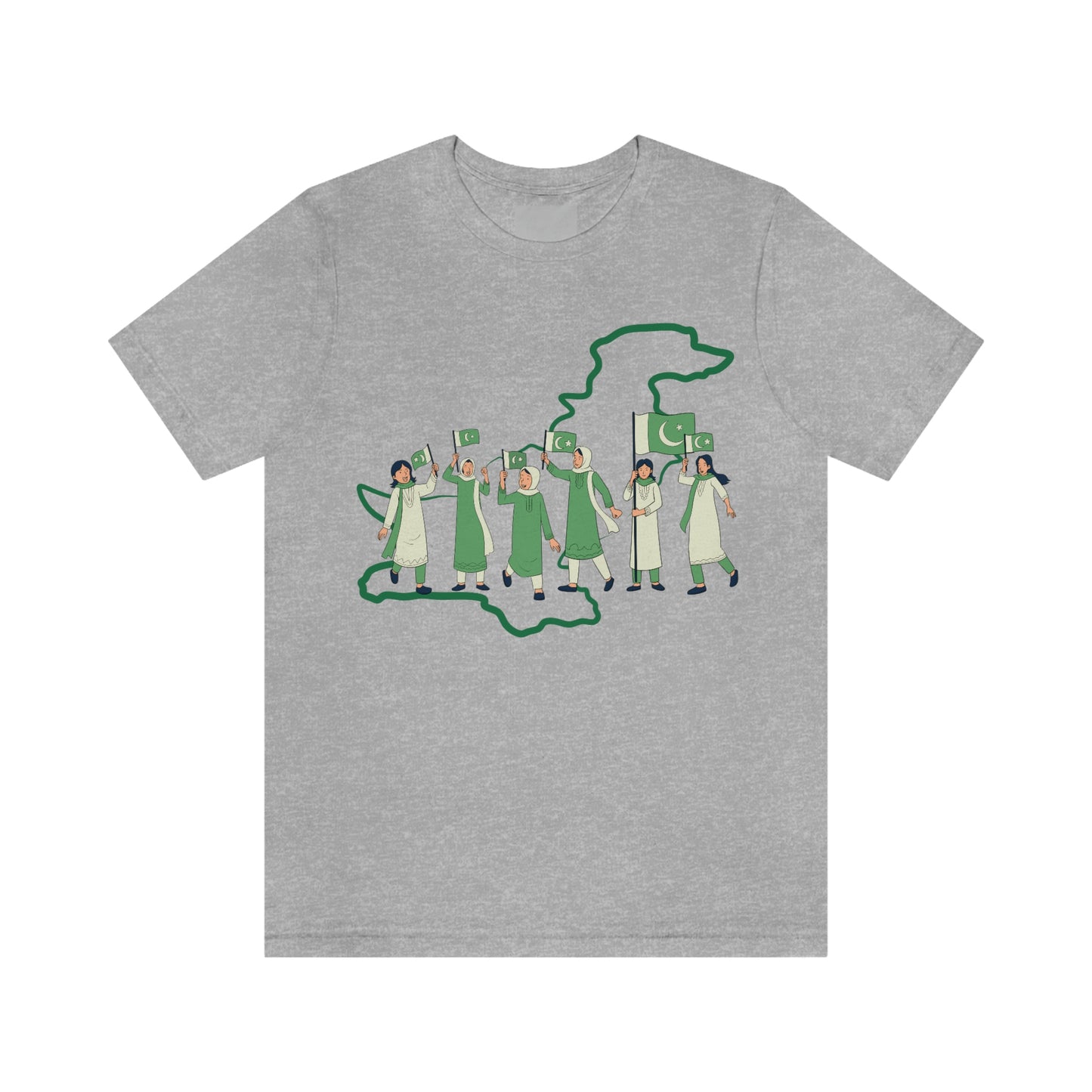 Adult | Pakistani Women Design | Short Sleeve Tee