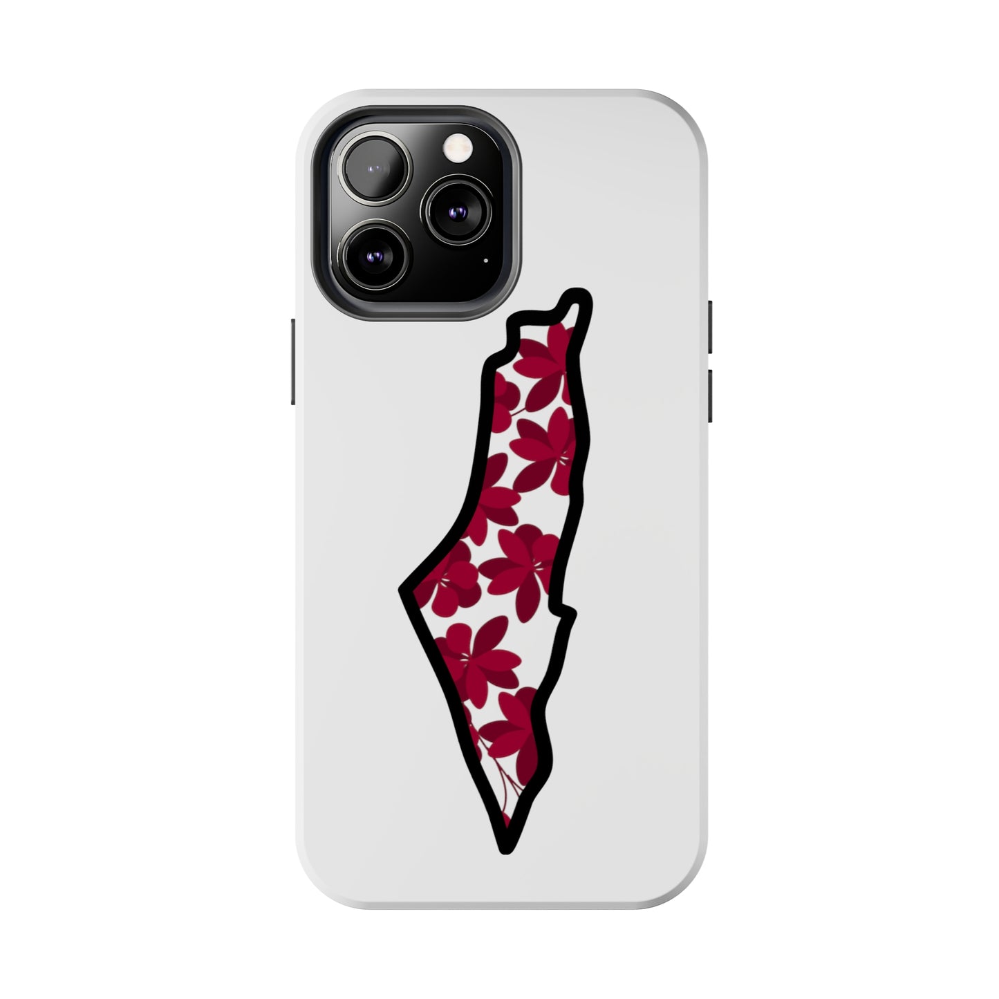 iPhone Case | Floral Palestine Map