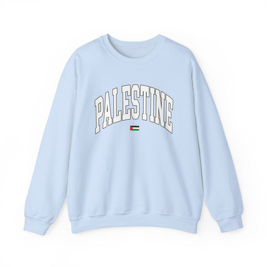 Adult | Palestine Varsity Letters | Crewneck Sweatshirt