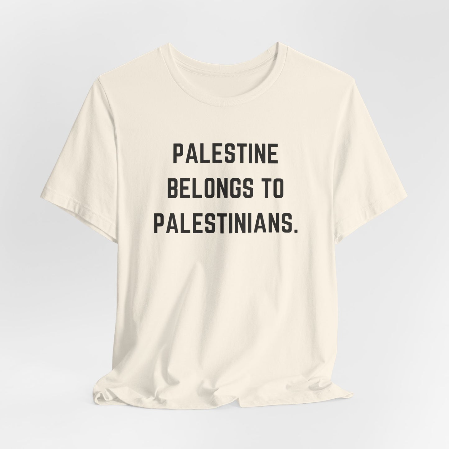 Palestine Belongs To Palestinians | Short Sleeve Tee