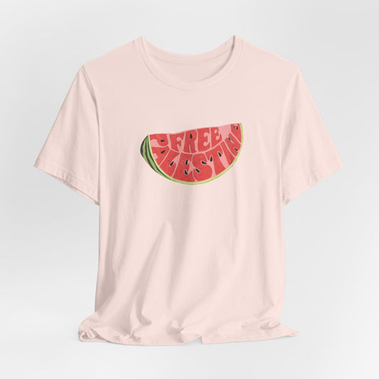Adult | Free Palestine Watermelon Slice | Short Sleeve Tee