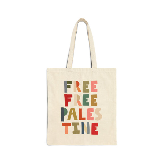 Free Free Palestine | Canvas Tote Bag
