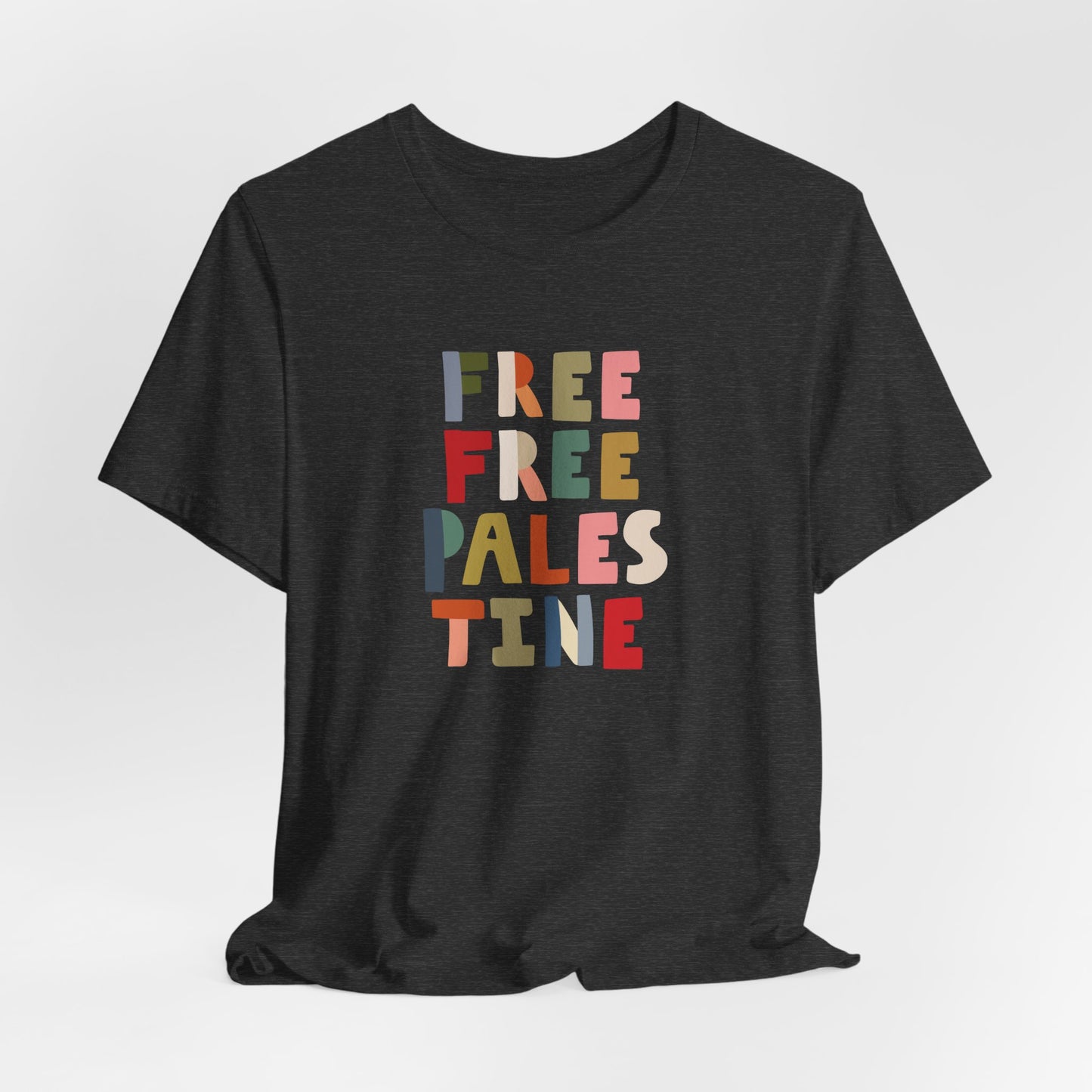 Adult | Free Free Palestine | Short Sleeve Tee