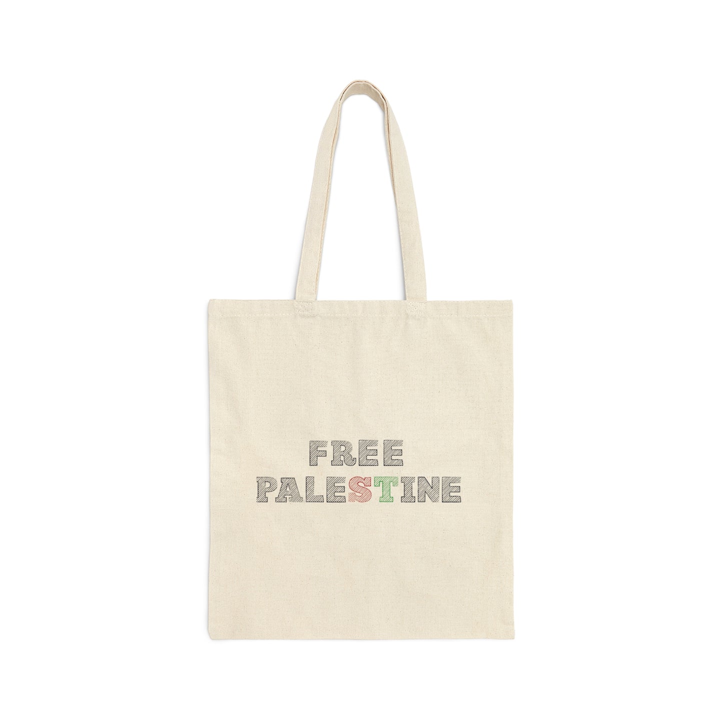 Free Palestine Design | Canvas Tote Bag