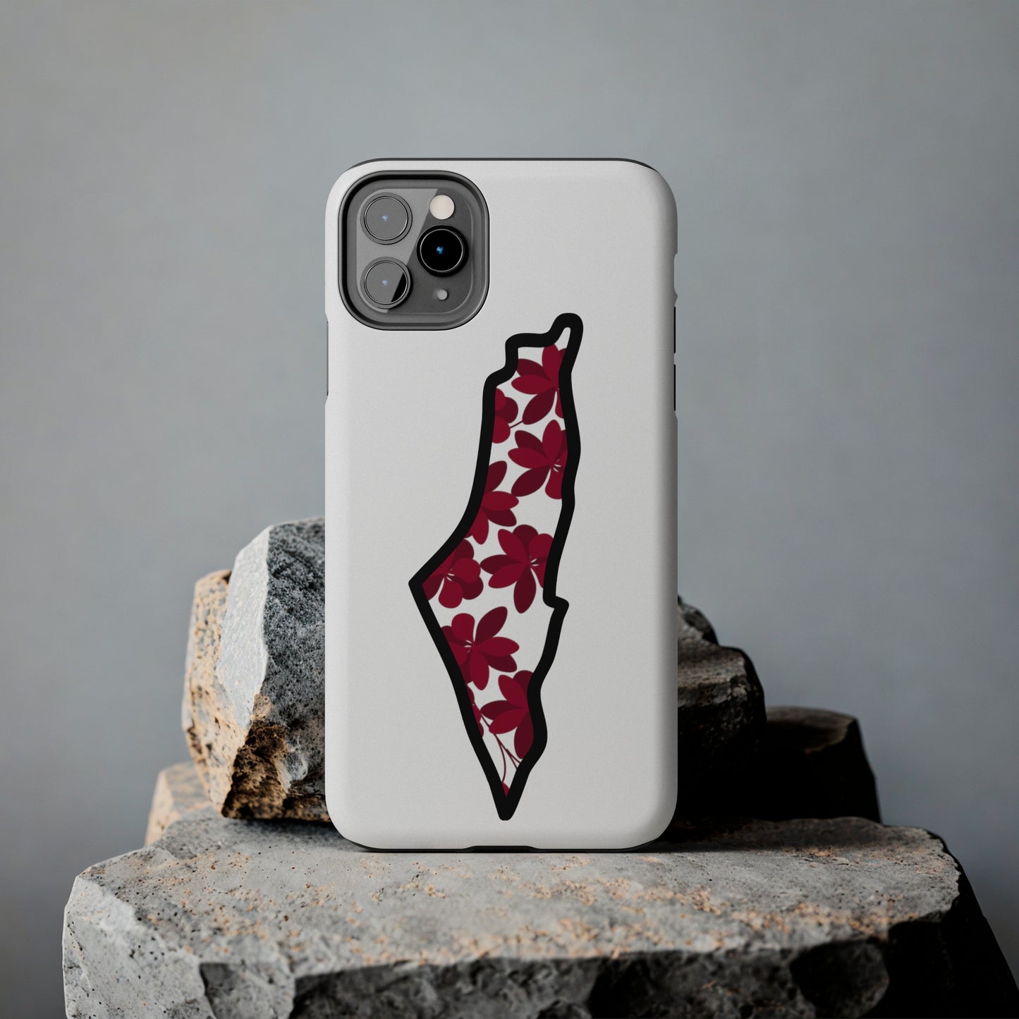 iPhone Case | Floral Palestine Map