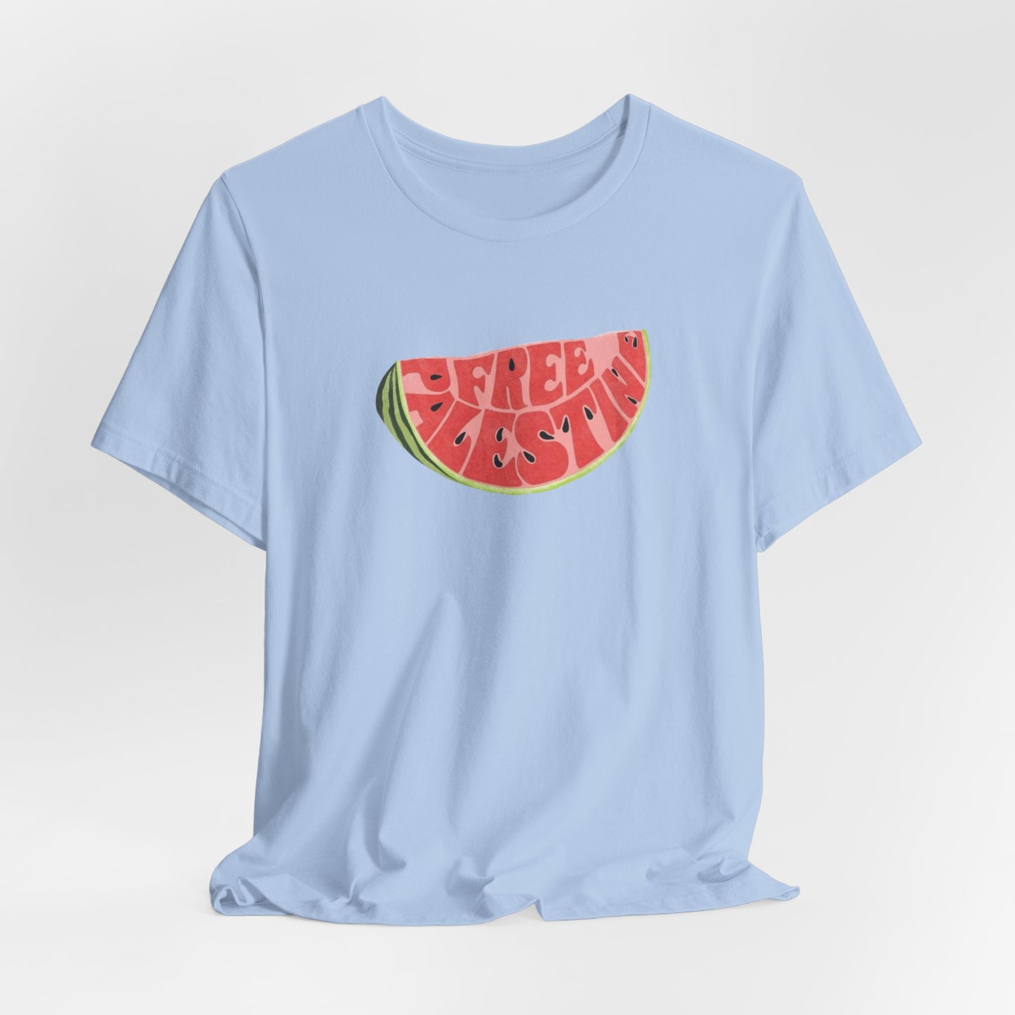 Adult | Free Palestine Watermelon Slice | Short Sleeve Tee