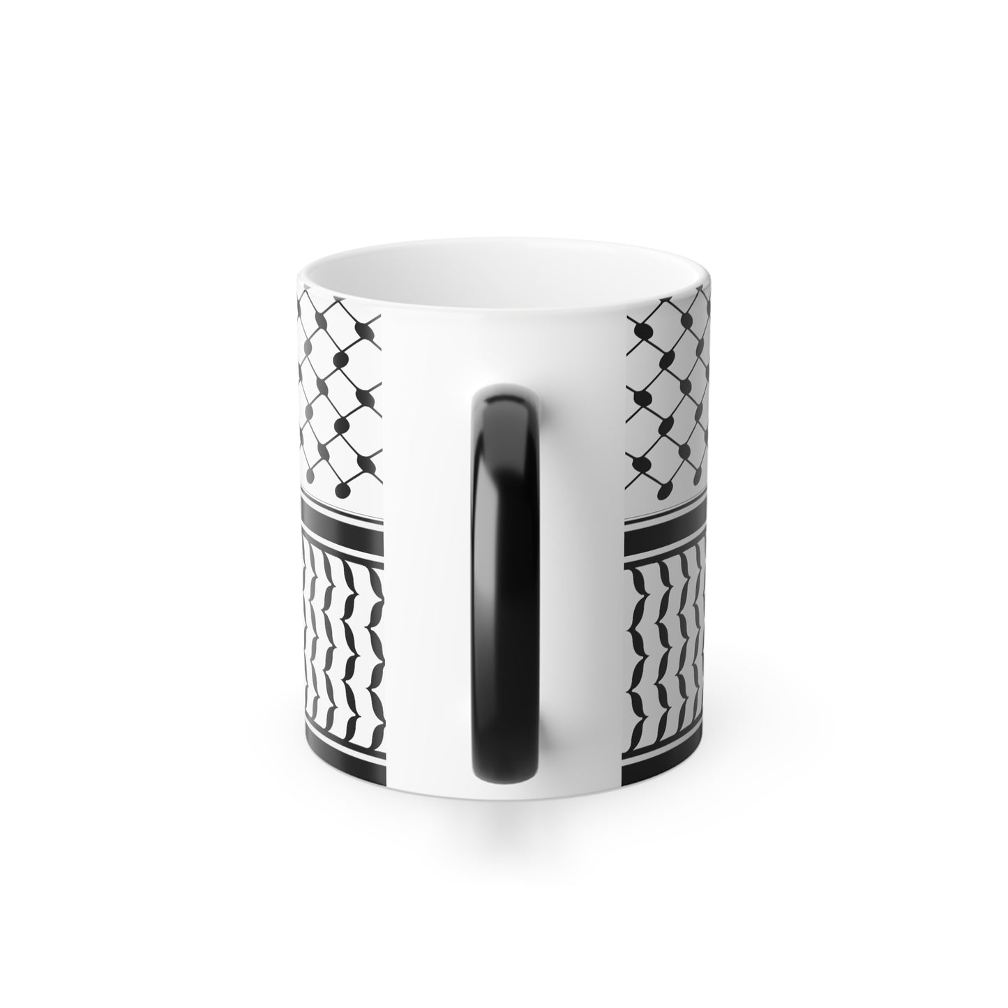 Palestine Keffiyeh | Color Changing Mug in 11oz