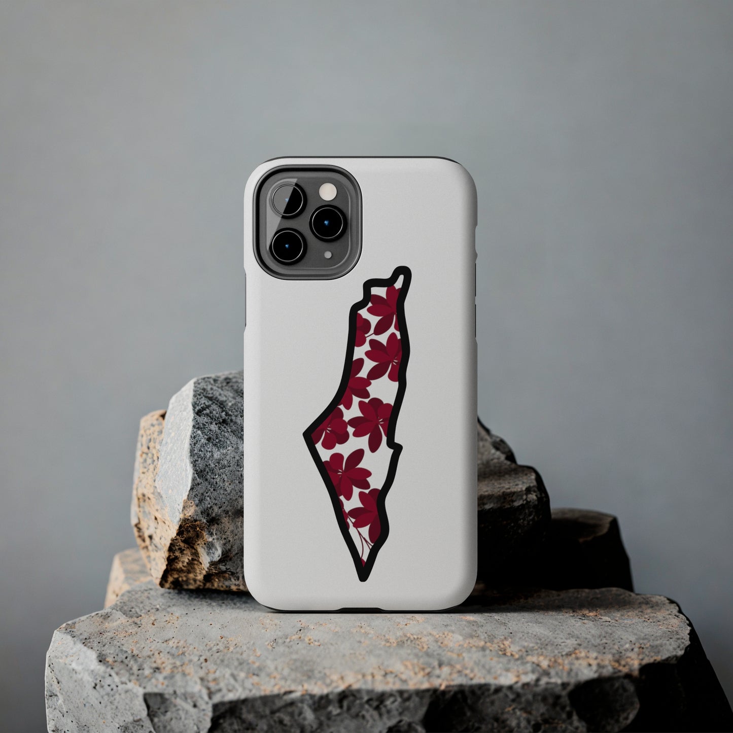 iPhone Case | Floral Palestine Map