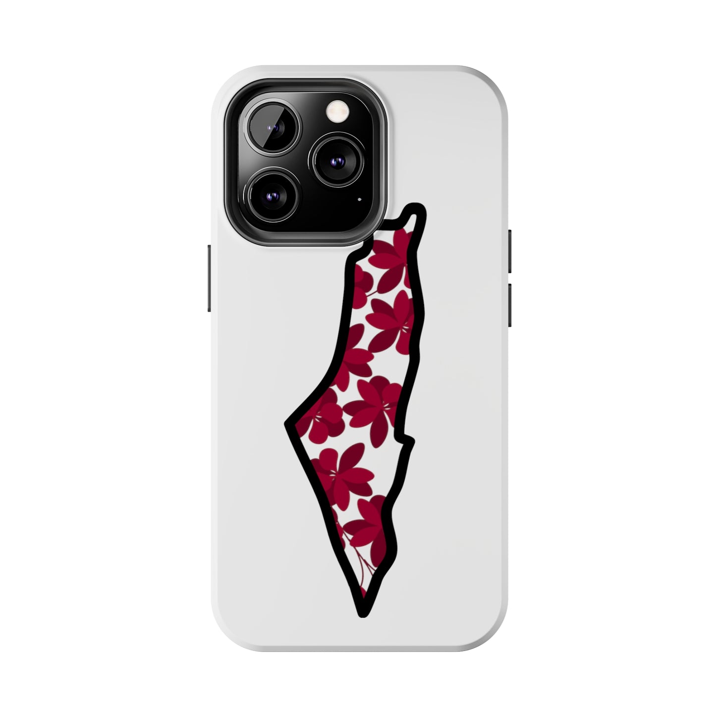 iPhone Case | Floral Palestine Map