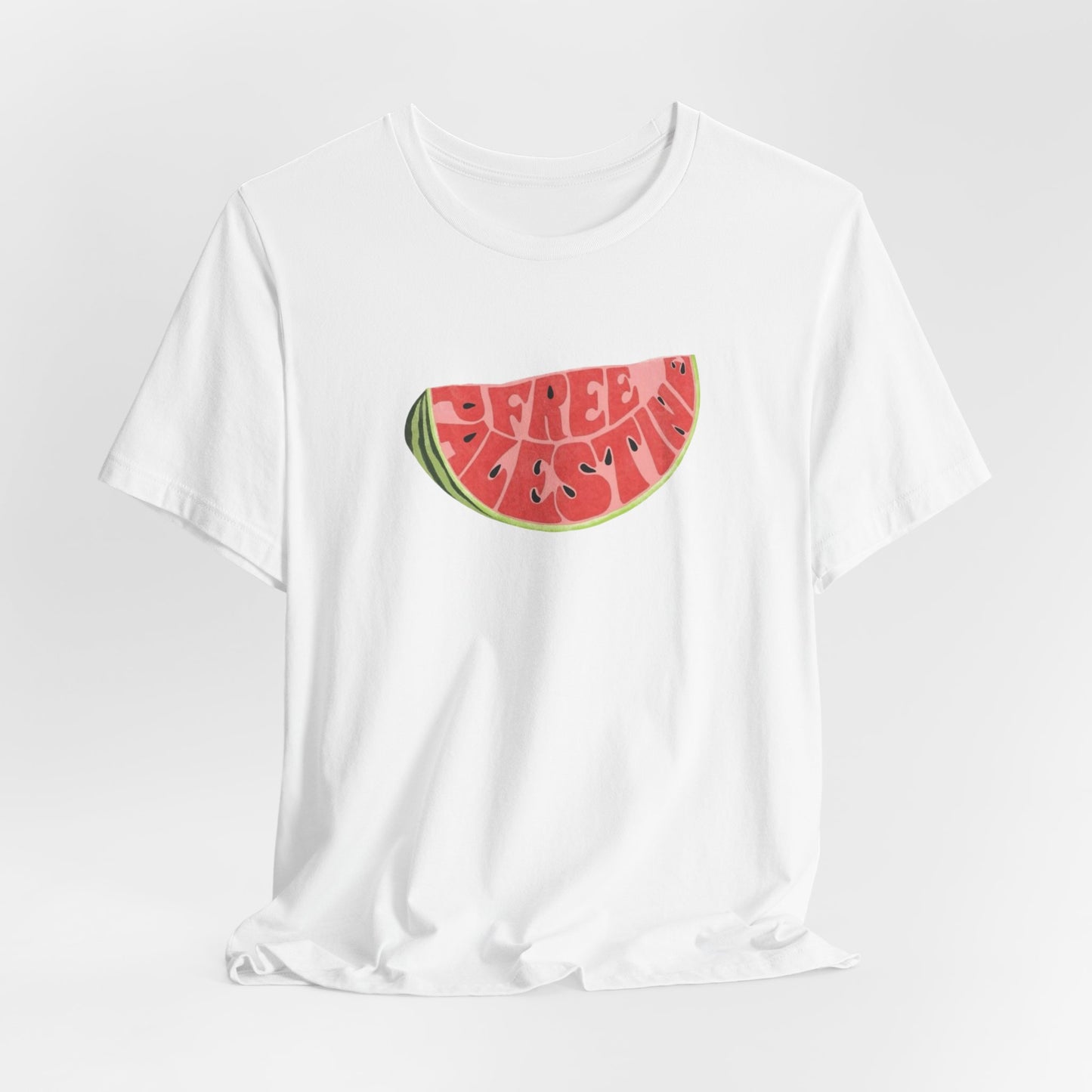 Adult | Free Palestine Watermelon Slice | Short Sleeve Tee