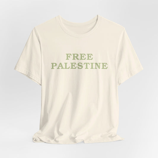 Adult | Free Palestine | Short Sleeve Tee