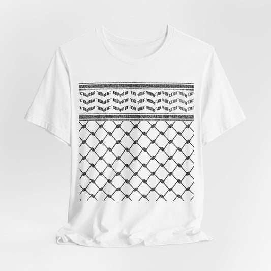 Adult | From The River To The Sea | Keffiyeh Design | Short Sleeve Tee