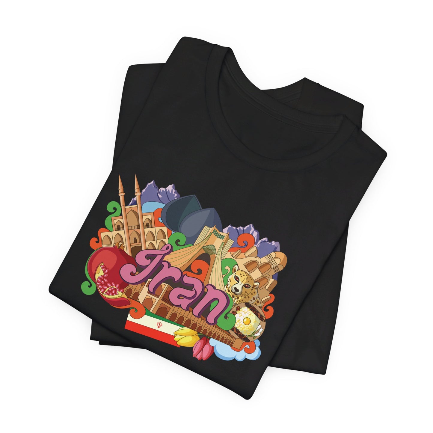 Adult | Iran Artwork | Short Sleeve Tee