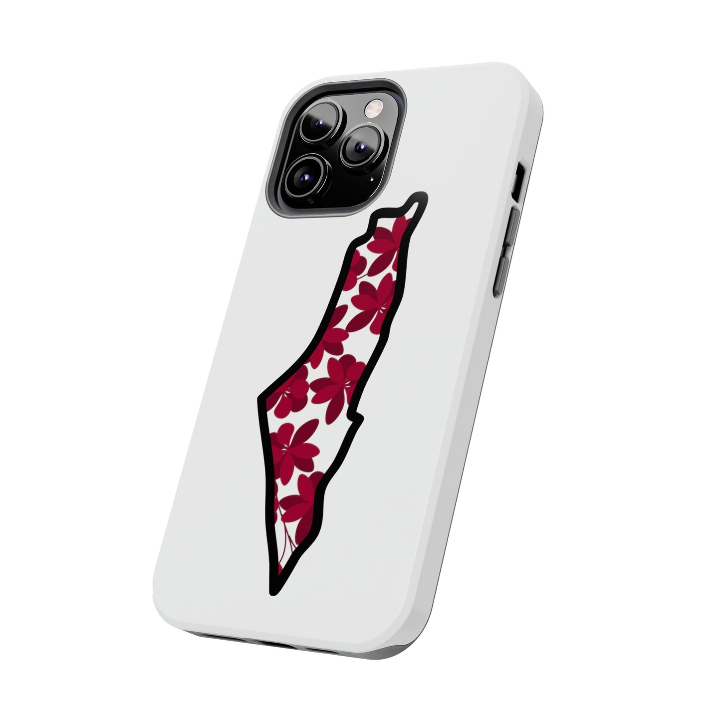 iPhone Case | Floral Palestine Map