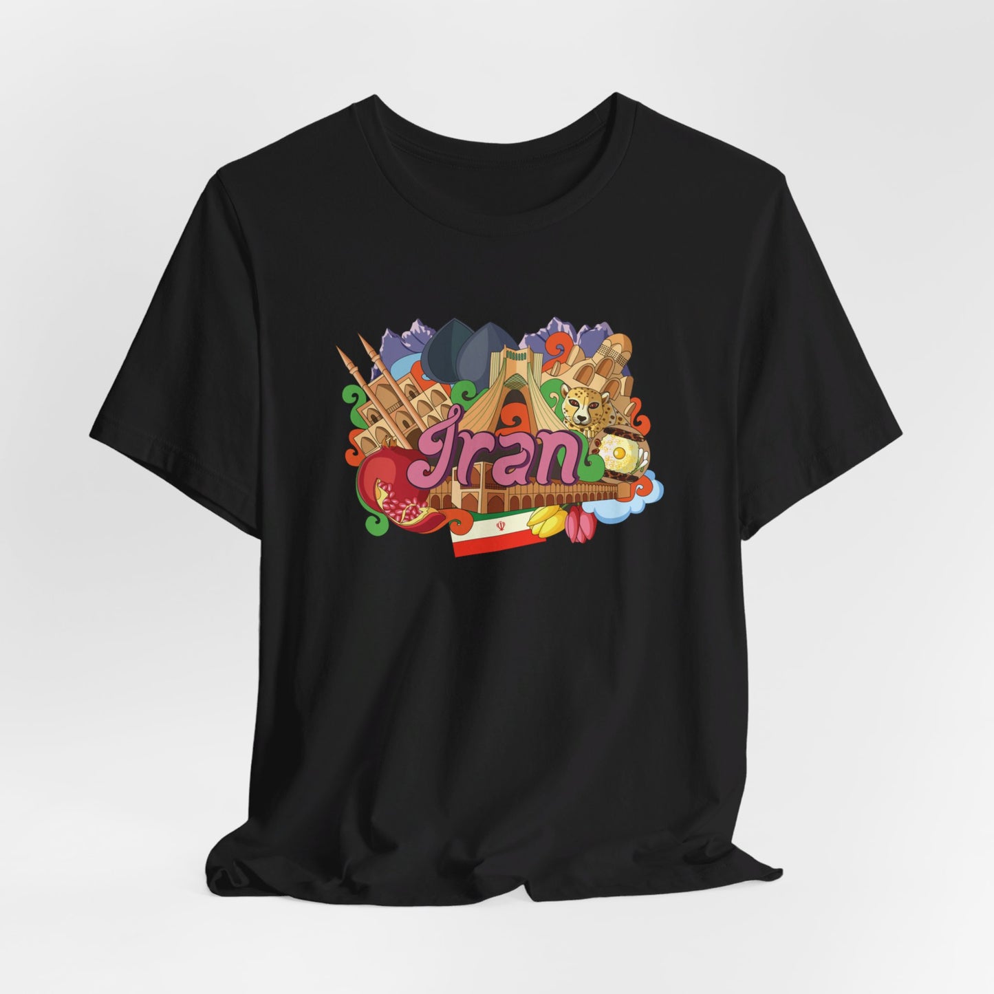 Adult | Iran Artwork | Short Sleeve Tee