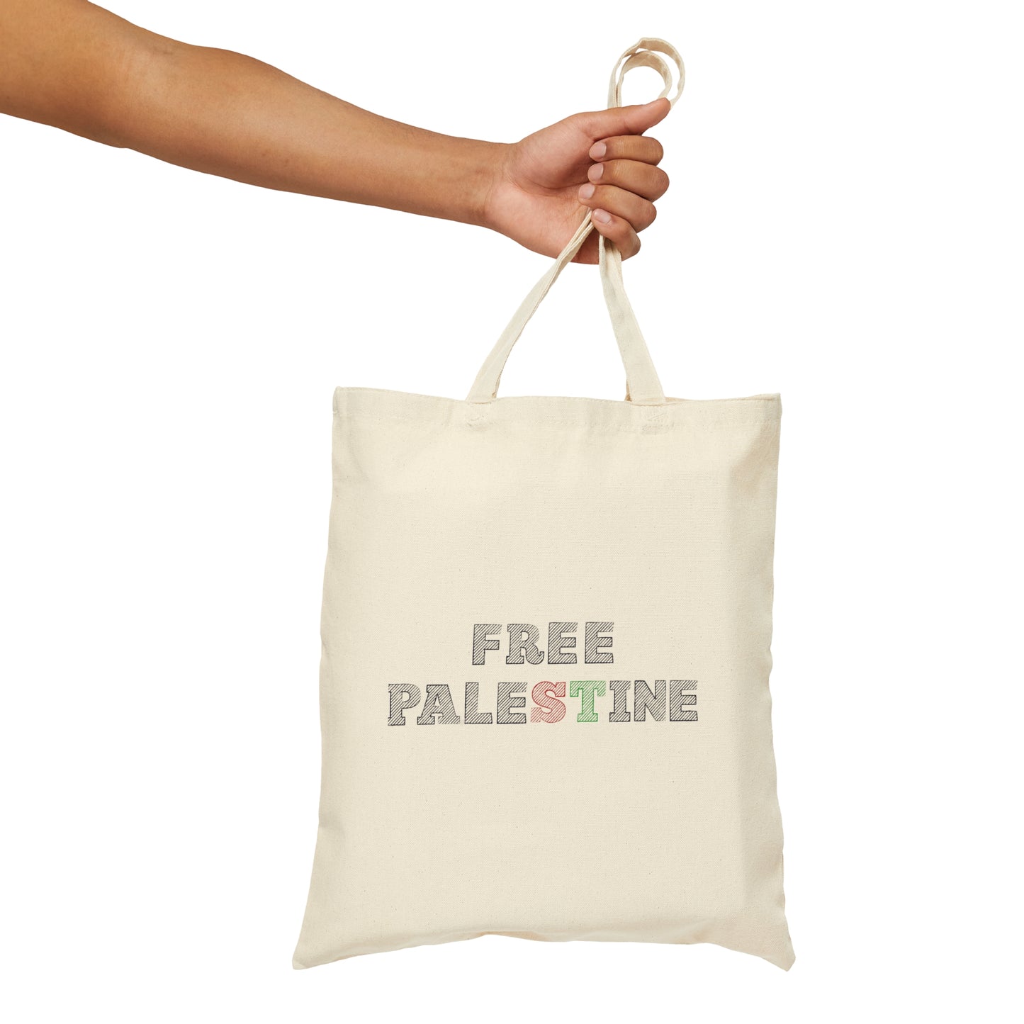Free Palestine Design | Canvas Tote Bag