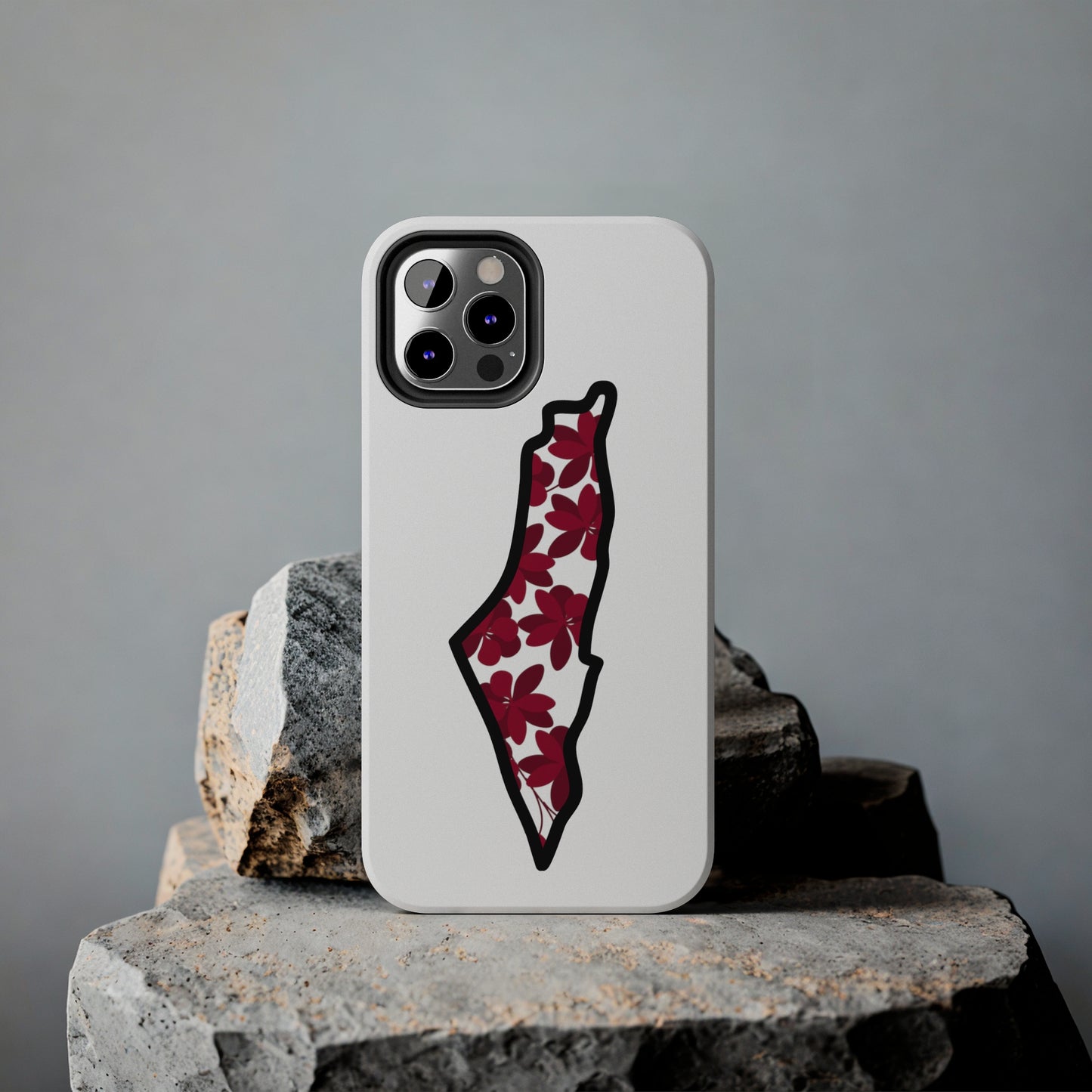 iPhone Case | Floral Palestine Map