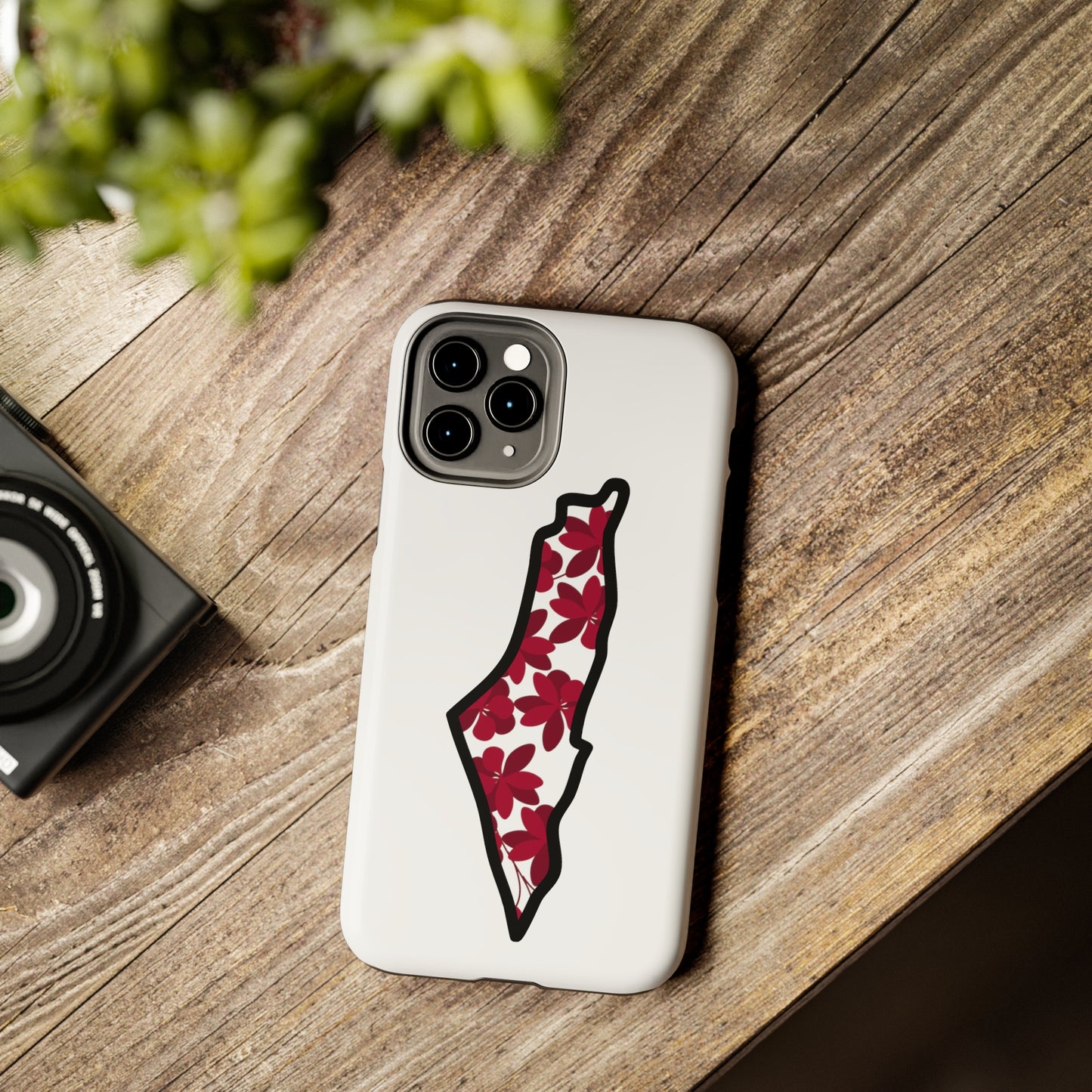 iPhone Case | Floral Palestine Map