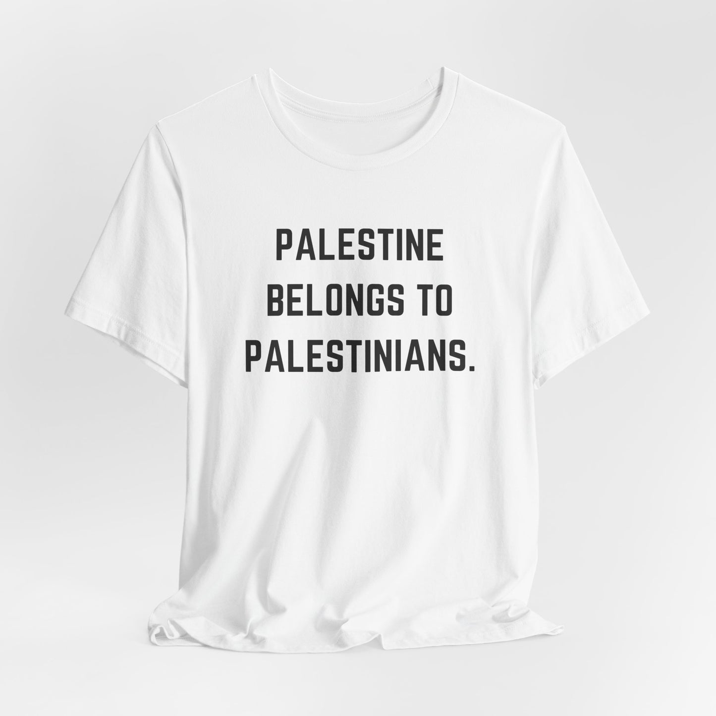 Palestine Belongs To Palestinians | Short Sleeve Tee