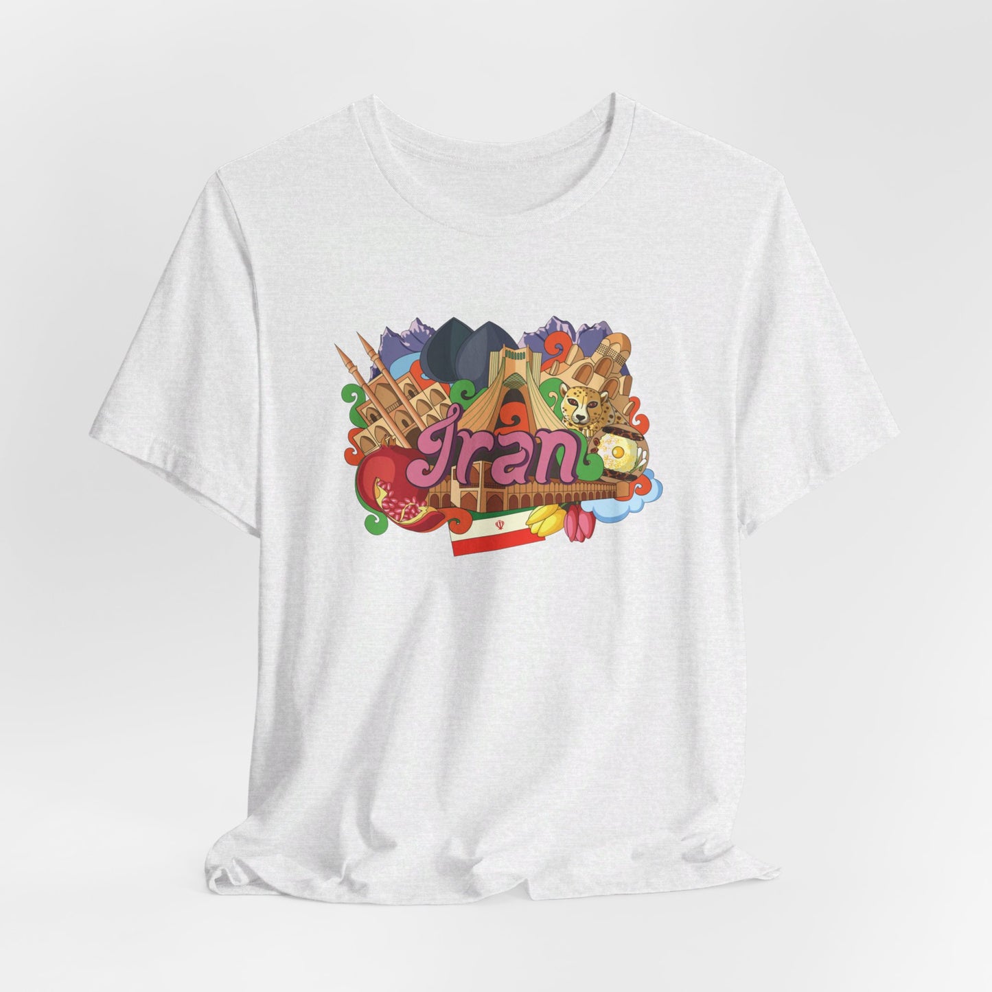 Adult | Iran Artwork | Short Sleeve Tee