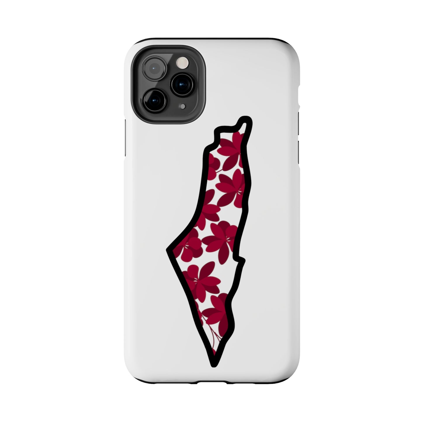 iPhone Case | Floral Palestine Map