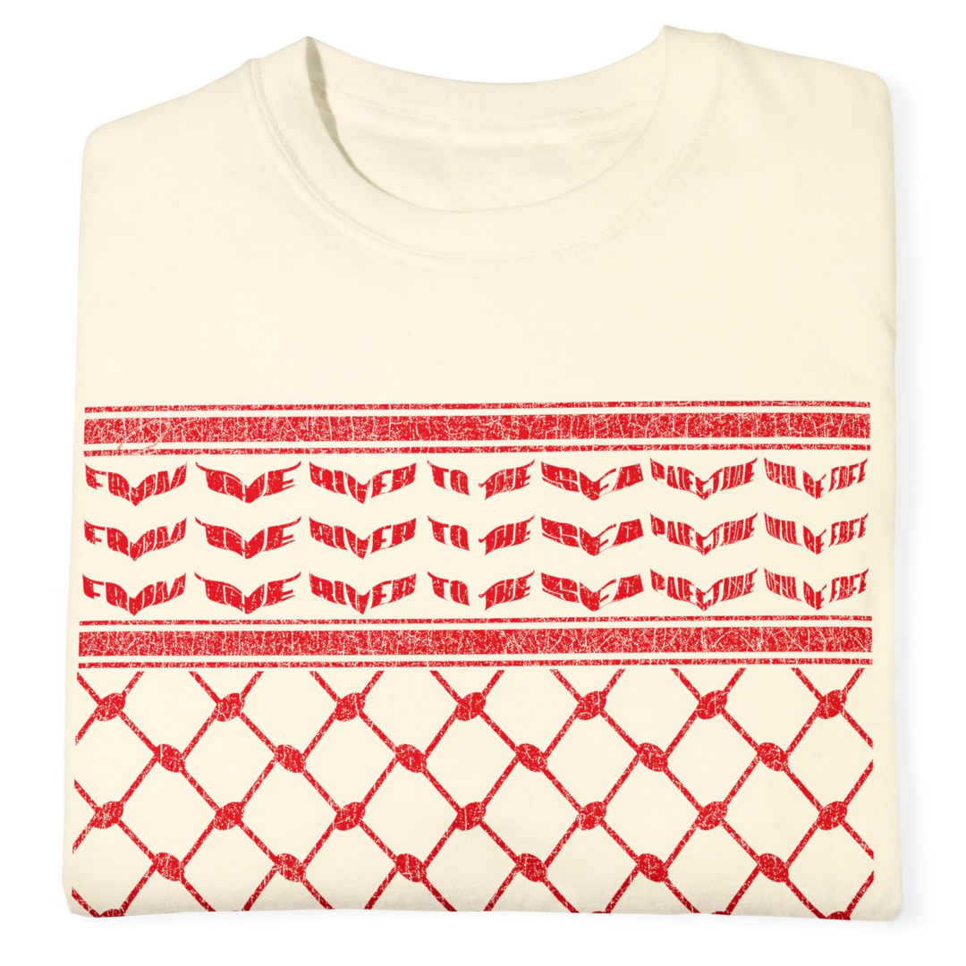 Adult | From The River To The Sea | Keffiyeh Design | Short Sleeve Tee