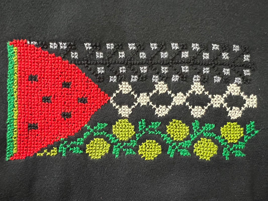 MADE IN PALESTINE | Hand-Embroidered Hoodies & Sweatshirts | DarAbeer