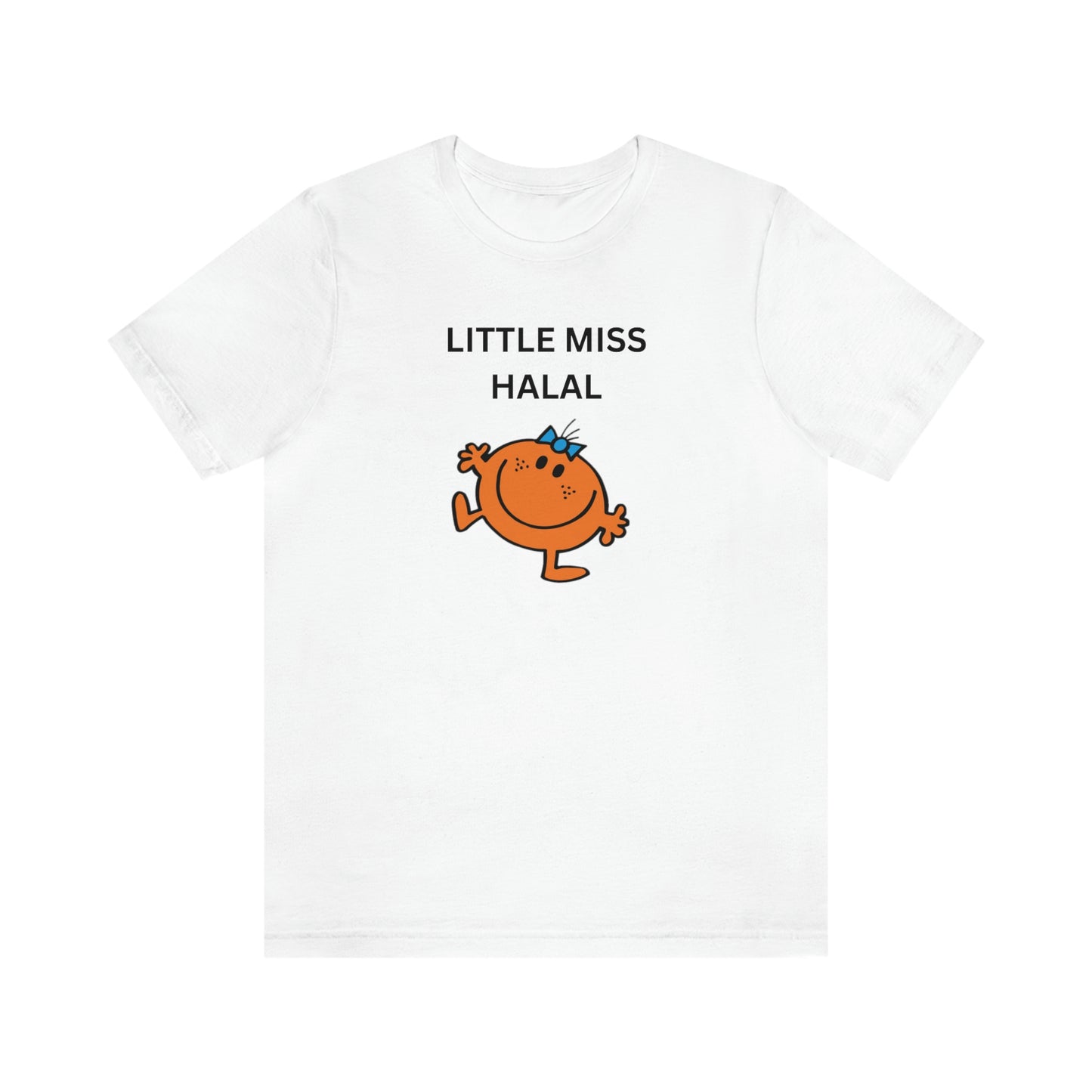 Adult | Little Miss Halal Theme | Short Sleeve Tee